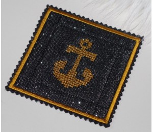 Stickserie ITH Mug Rugs - Maritim 3